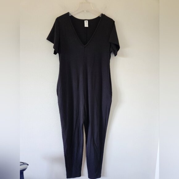 SMASH + TESS | Sunday Romper Jumpsuit Black Sz Medium - Picture 2 of 6